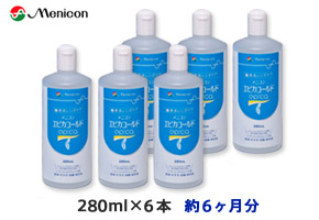 メニコンフィット（ピンクボトル） 15ml 5本（コンタクトレンズ装着薬）