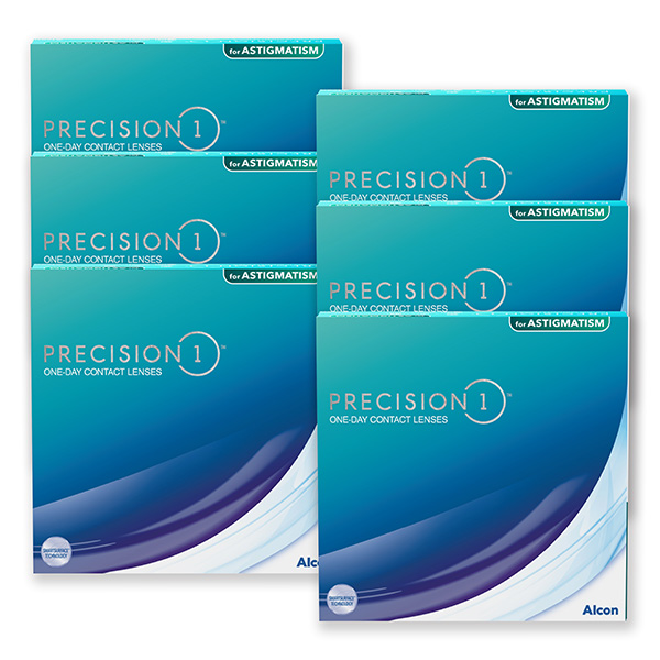 【送料無料】プレシジョンワン乱視用 90枚 4箱