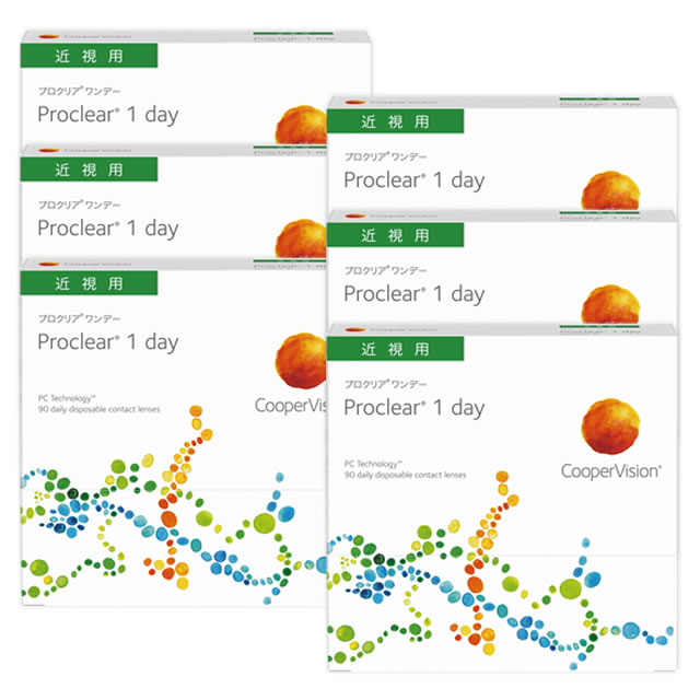 プロクリアワンデー 90枚 2箱セット コンタクトレンズ通販 国内正規品 アットスタイル