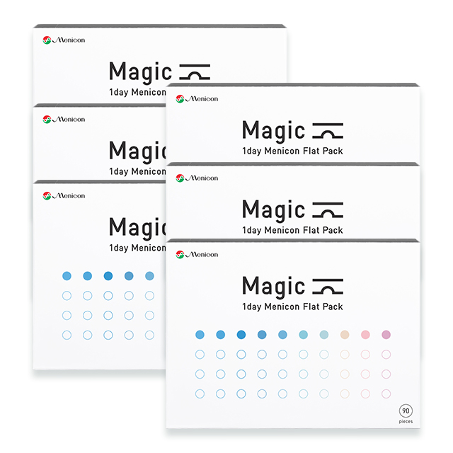 【送料無料】マジック 90枚（ワンデーメニコン） 2箱