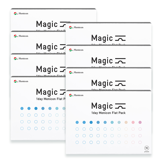 【送料無料】マジック 90枚（ワンデーメニコン） 2箱