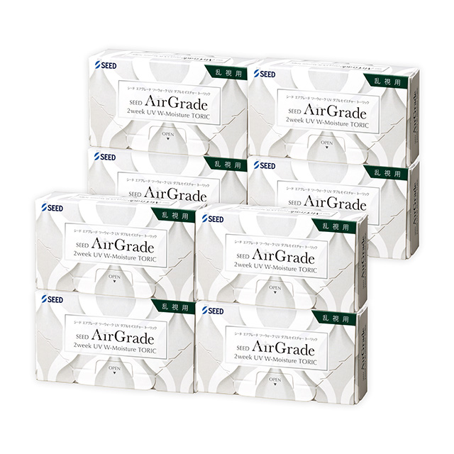 エアグレード2ウィークUVダブルモイスチャートーリック 6枚 1箱