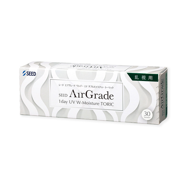 エアグレード ワンデーUVWモイスチャートーリック30枚 1箱