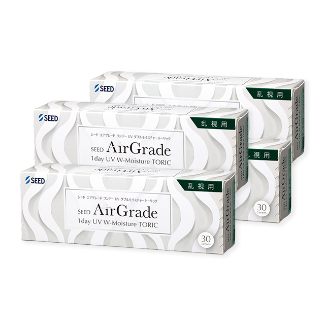 エアグレード ワンデーUVWモイスチャートーリック30枚 1箱