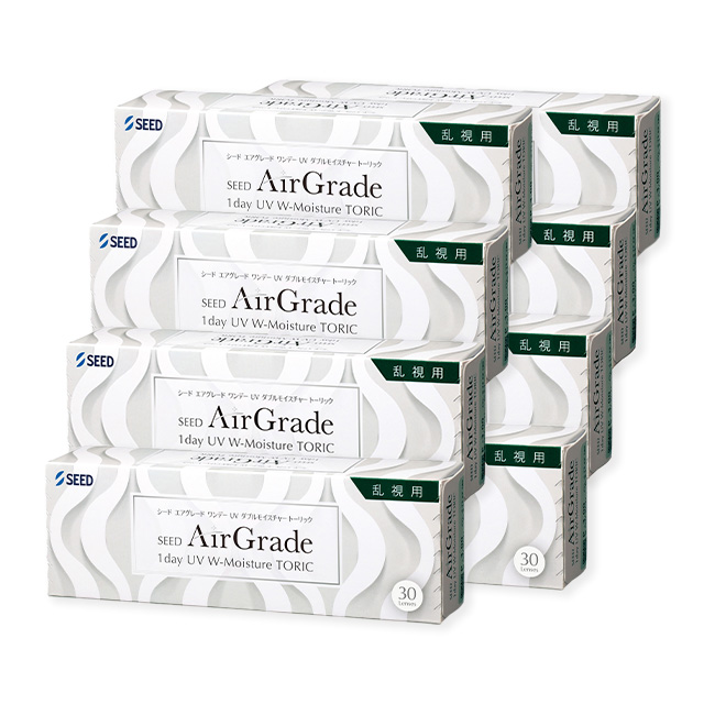 エアグレード ワンデーUVWモイスチャートーリック30枚 1箱