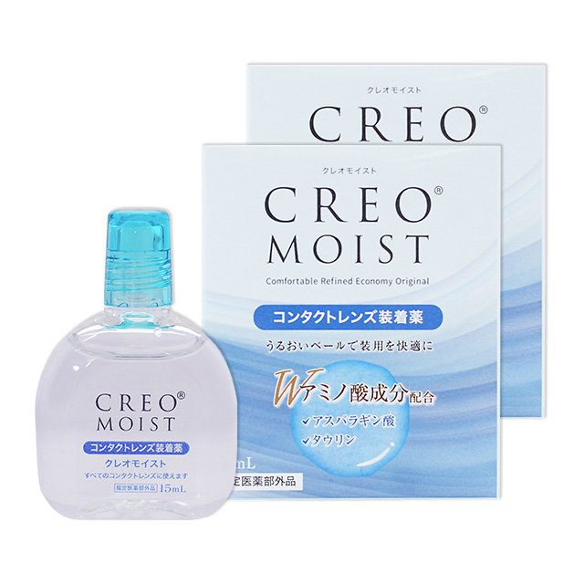 【送料無料】クレオモイスト 15ml 1本（コンタクトレンズ装着薬）