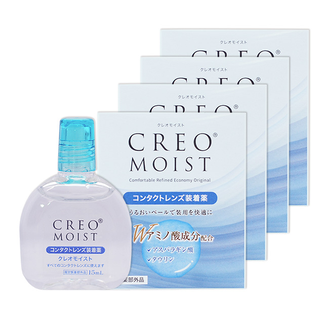 【送料無料】クレオモイスト 15ml 1本（コンタクトレンズ装着薬）