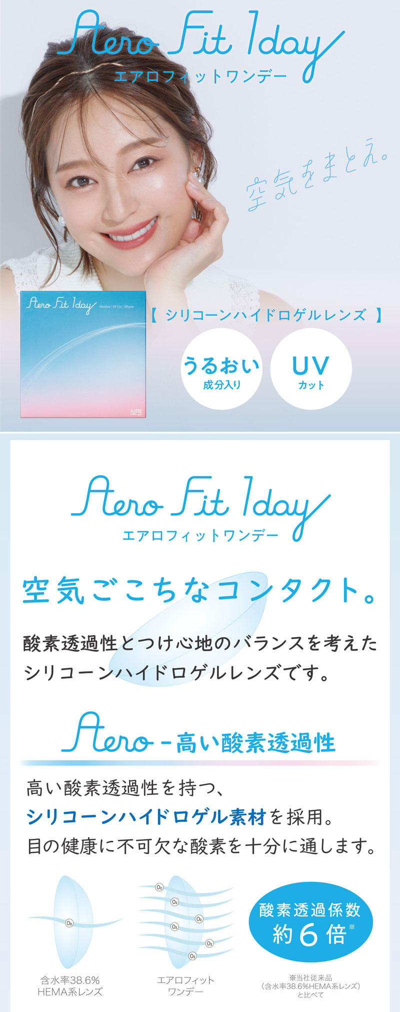 エアロフィットワンデー