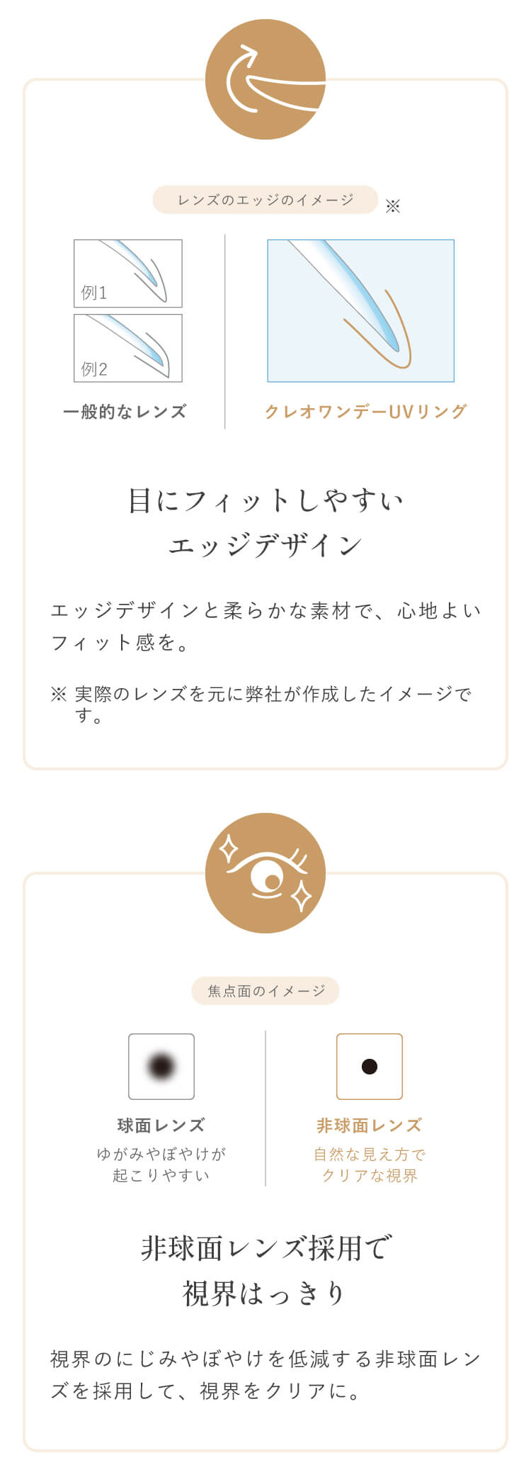 選ぶなら、日本人の瞳にあったやさしさとうるおいを。