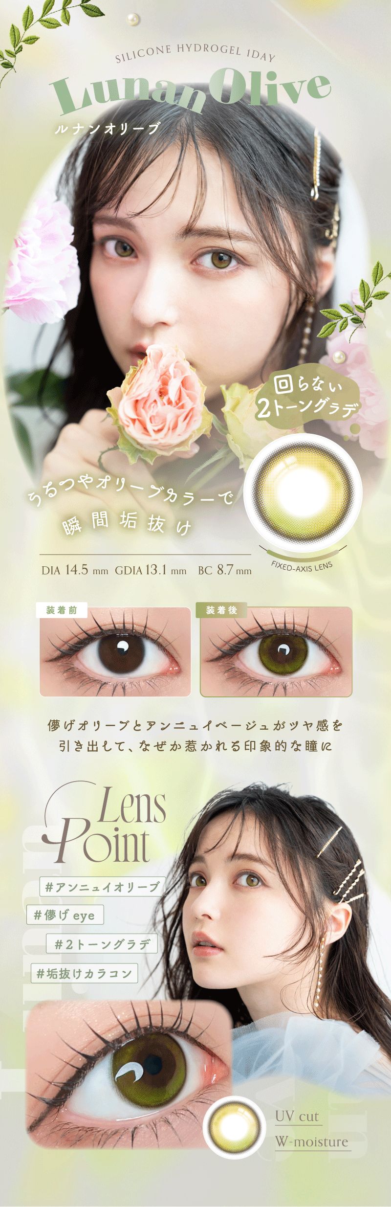 ワンデーリフレア アンローラ