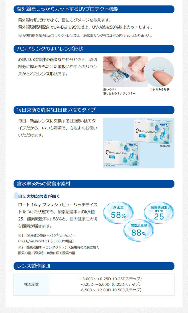 ロートワンデーフレッシュビューリッチモイスト