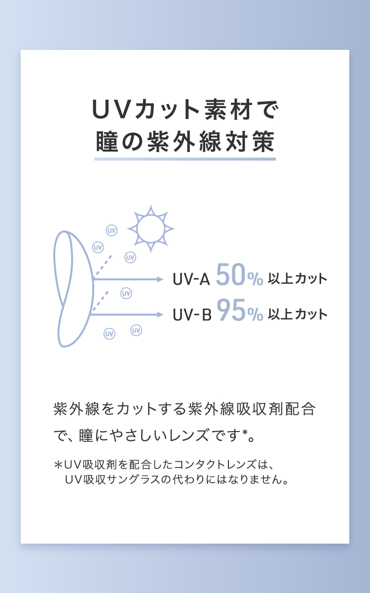 UVカット素材 クレオモイストスーペリア